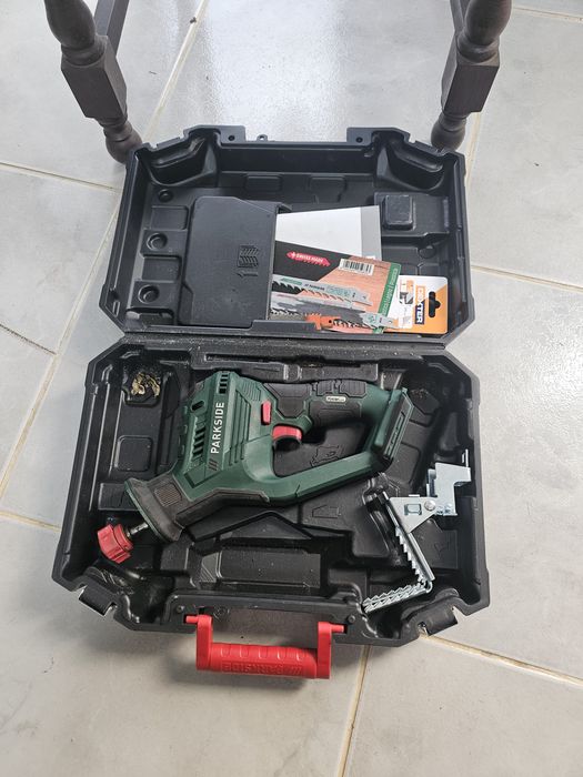 Parkside serra sabre 20v lidl peças
