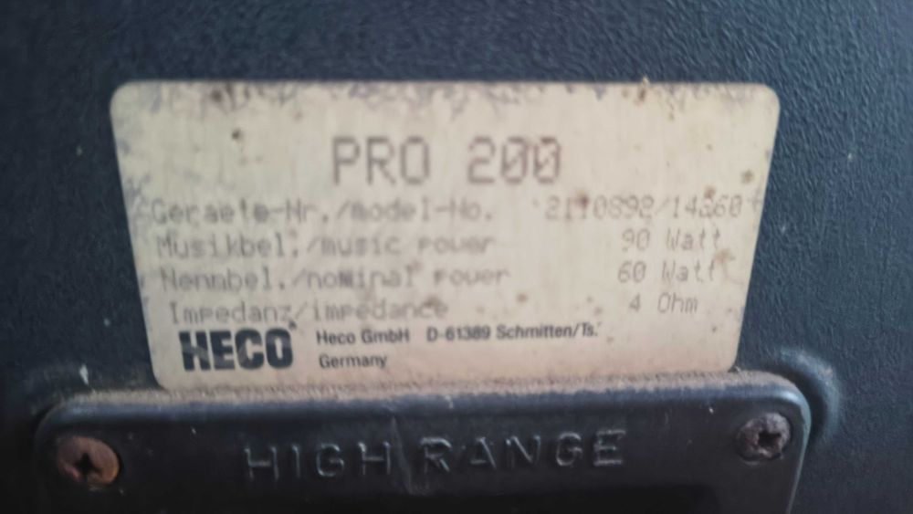 Kolumny heco pro 200
