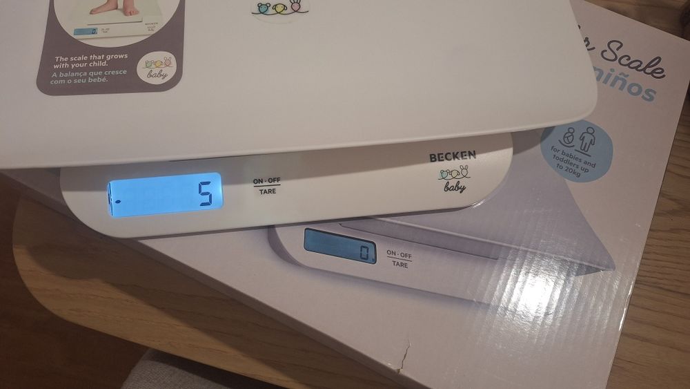 Balanca bebe becken baby + garantia + tapete agua