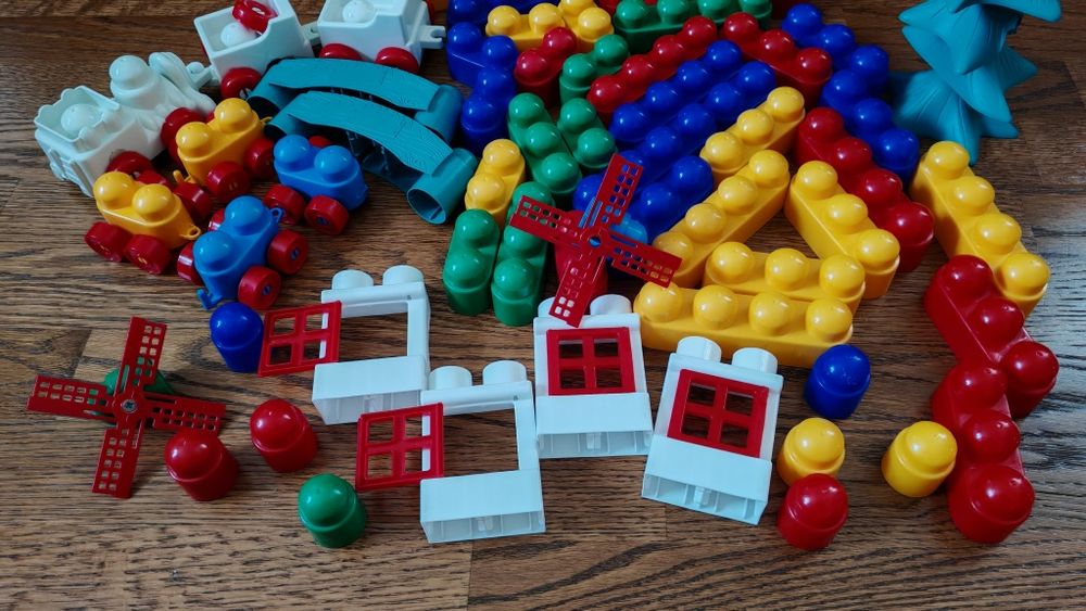 Детский строительный конструктор блочный, дитячий конструктор блоки