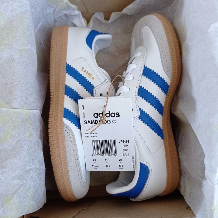 Дитячі кеди кросівки Adidas Samba OG оригінал 26-35