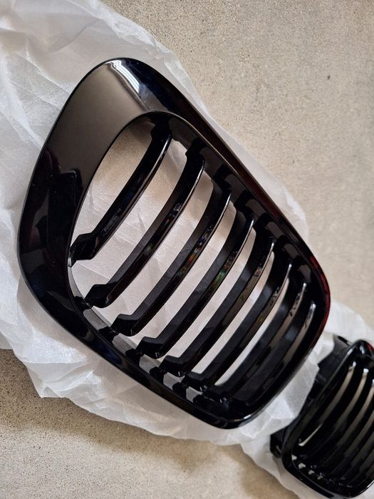 Grelhas frontais pretas bmw E46 coupé/cabrio 03-06