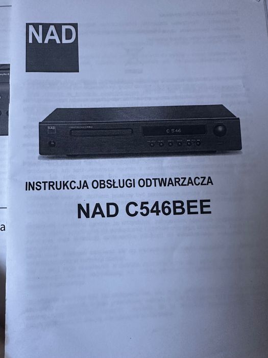 NAD amplituner oraz odtwarzacz CD