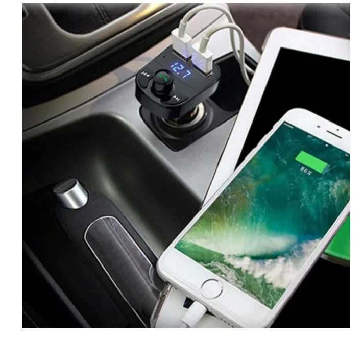 FM-модулятор Car X8 Bluetooth | Трансмітер в авто з 2 USB, microSD та Hands Free