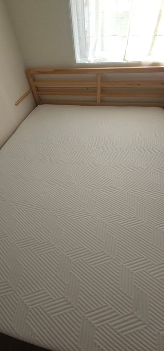Colchão EMMA 160x200 + Cama IKEA TARVA + Estrado