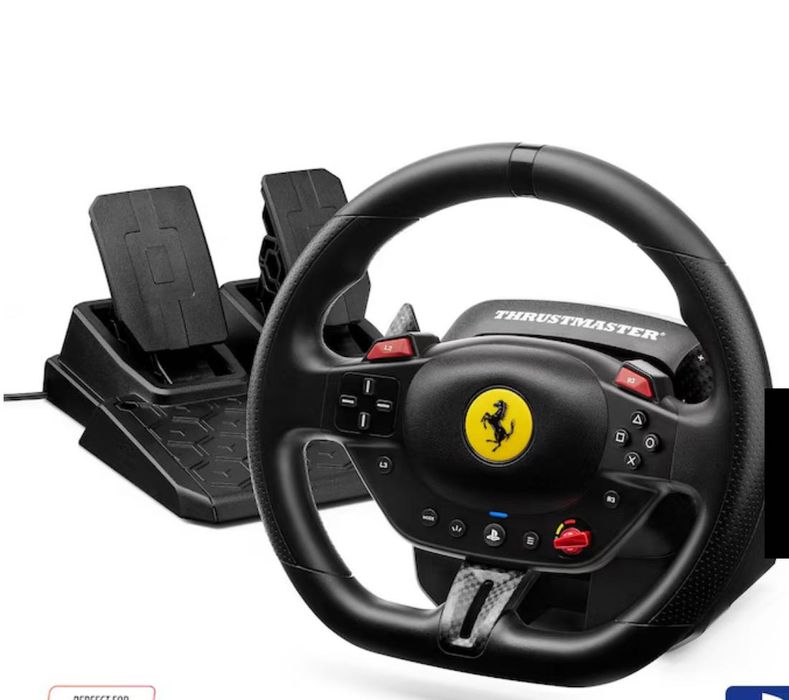Volante Thrustmaster T98 Ferrari 296 GTB - PS5 / PS4 / PC