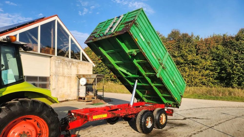 Przyczepa tandem  rolnicza  Warfama>   10 ton sprowadzona na 3 strony