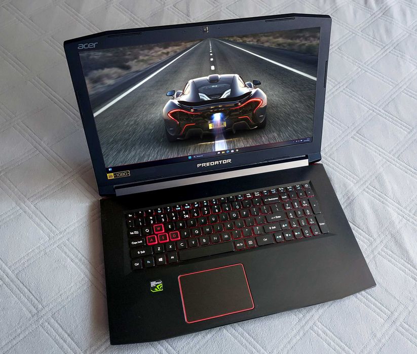 Acer Predator Gaming 17cali - i7\6rdzeni\ GTX1060-6GB 1,5TB - KOMPLET