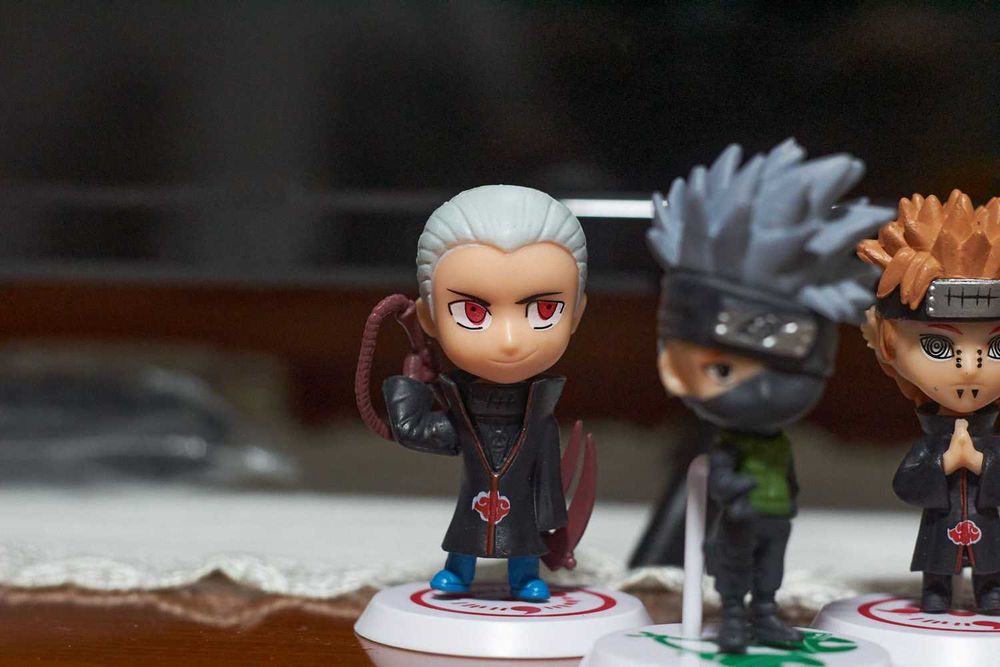 Figuras Naruto Shippuden e Akatsuki