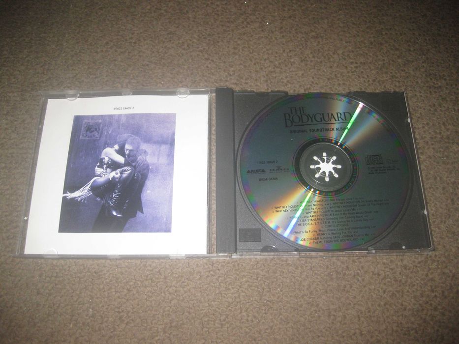CD da Banda Sonora (OST) do filme "The Bodyguard (O Guarda Costas)"