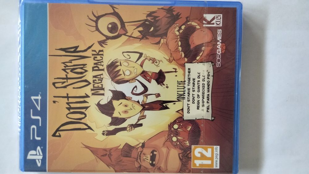 Don't starve Mega pack ps4 jogo raro novo/lacrado