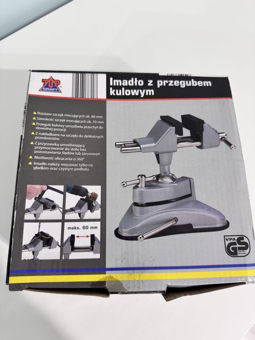 Imadło z przegubem kulowym