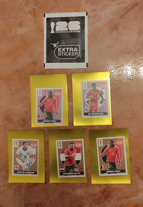 Vendo Extra Stickers Mundial 2026