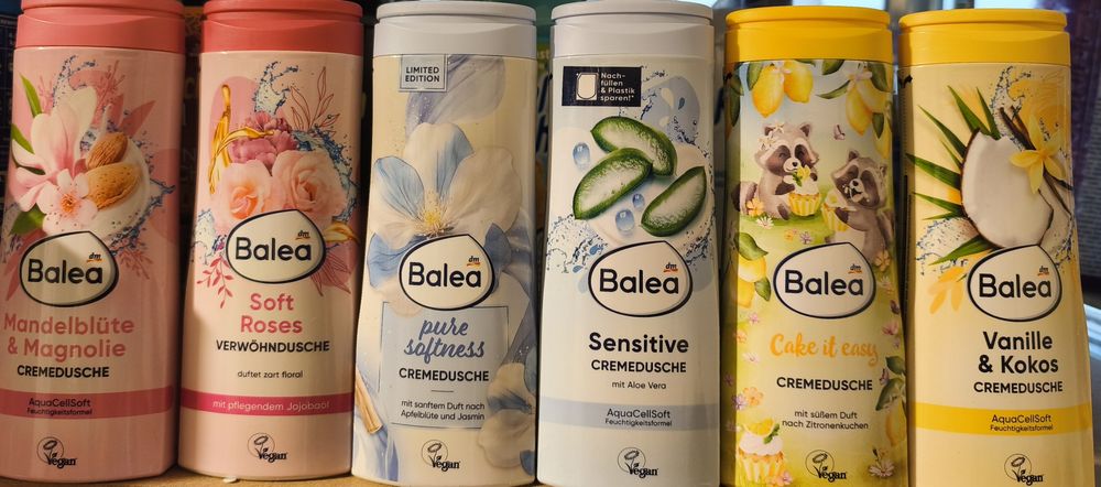 Balea żel pod prysznic dla kobiet 6x 300 ml