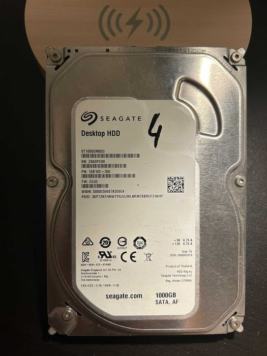 HDD Sata Seagate 1tb 3.5"