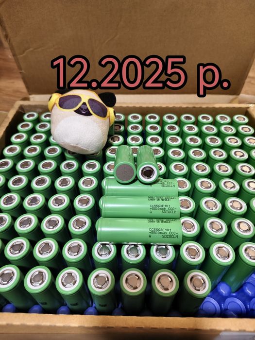 Акумулятори 12.2025р. НОВІ ОРИГІНАЛ 21700  Samsung 58 E 5500 mAh 10.7A 3.7V /аккумуляторы/ инструмента/ транспорта/ шуруповерта/ павербанка/ велосипед