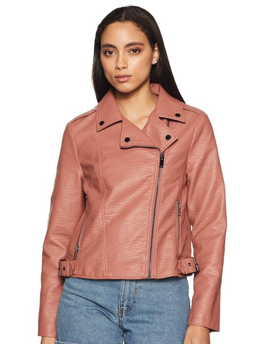 Куртка косуха з екошкіри