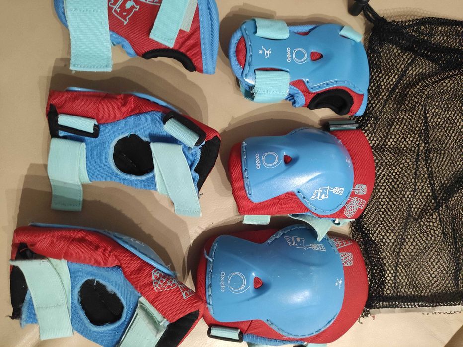 Proteções de pulso, cotoveleiras e joelheiras para criança Decathlon