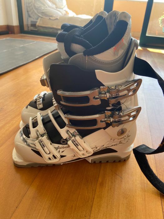 Botas de Ski Salomon Divine 6 (Tam. 36.5/37) + Mala Transp.
