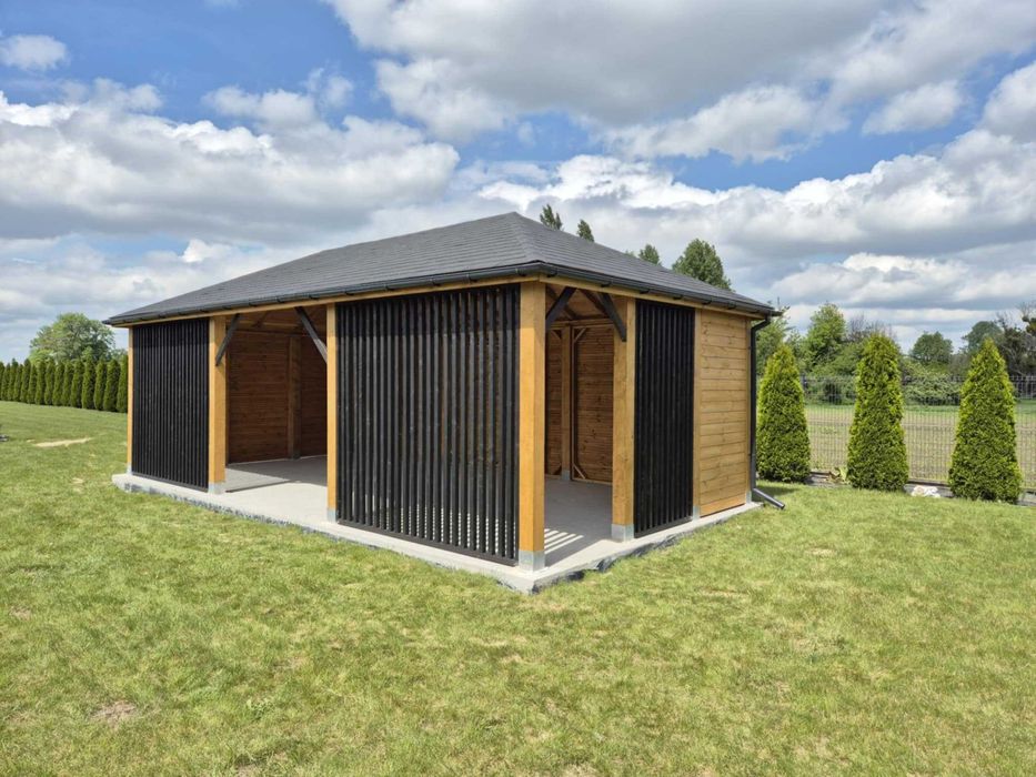 • • • • Altana ogrodowa • • • • NOEMI II 3x4 m producent DREWNOTRIK