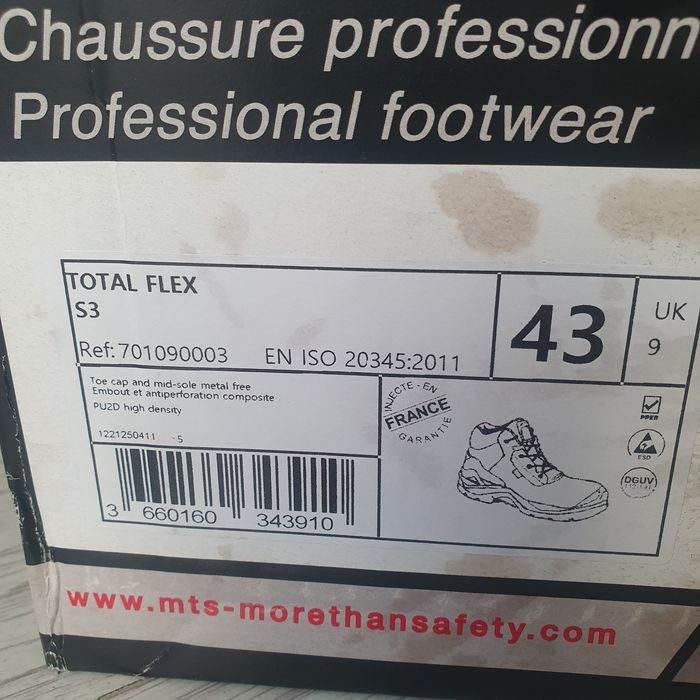 Buty robocze MTS TOTAL FLEX S3