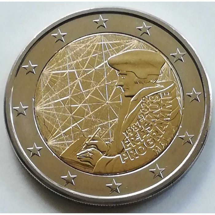 2€ -  Erasmus - Conjunto das 23 moedas  2022