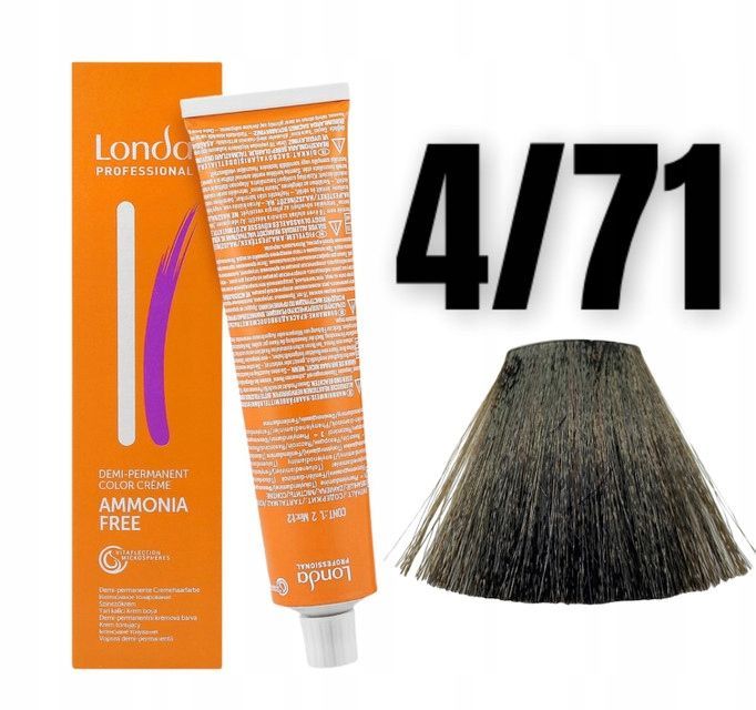 outlet farby do włosów londa brązy popielato brązowy średni brąz 60 ml