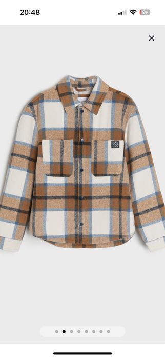 Осіння Куртка- сорочка в клітку.
