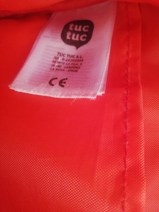 Mochila tuc tuc usada