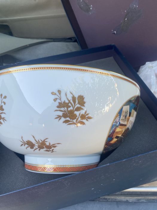 Taça VA porcelana grande unica