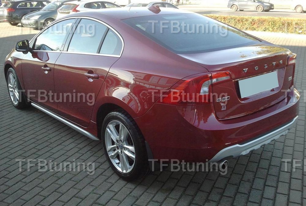 spoiler dokładka zderzaka tył volvo v60 s60 2010-2018 tfb tuning wyp