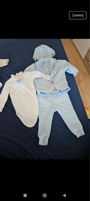 Ubranko do chrztu dla chlopca