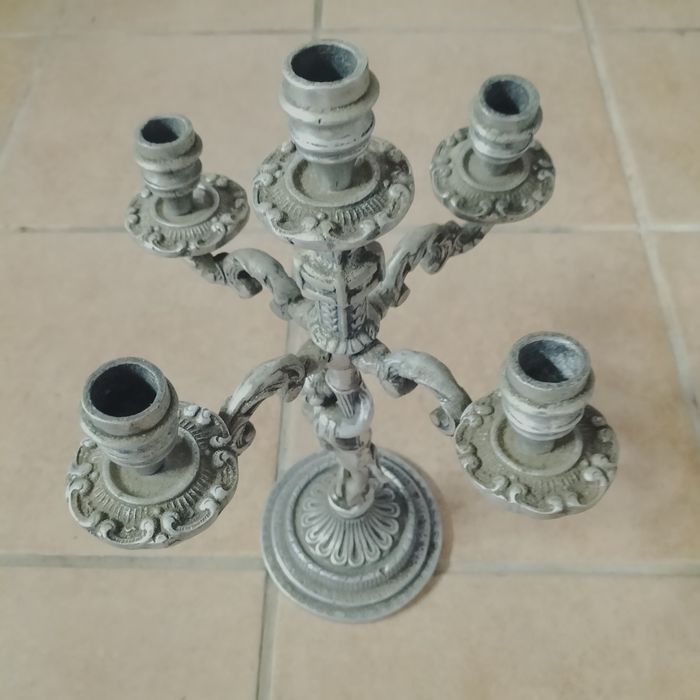 Castiçal em estanho