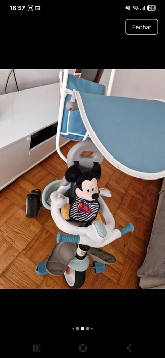 Triciclo evolutivo baby balade plus smoby