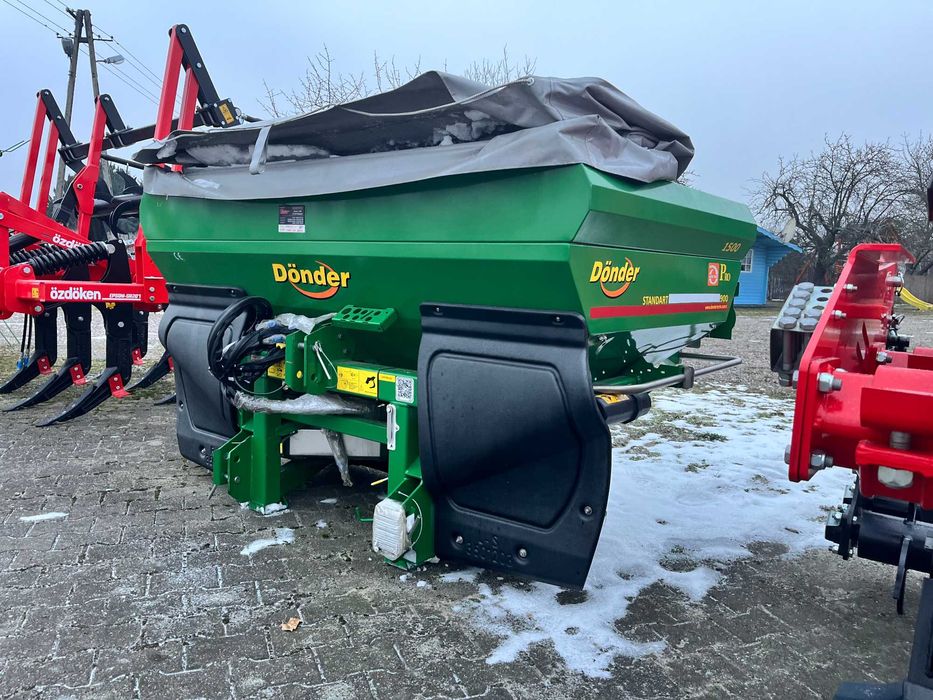Rozsiewacz nawozu DONDER  1500L Amazone,  NOWY Gwarancja