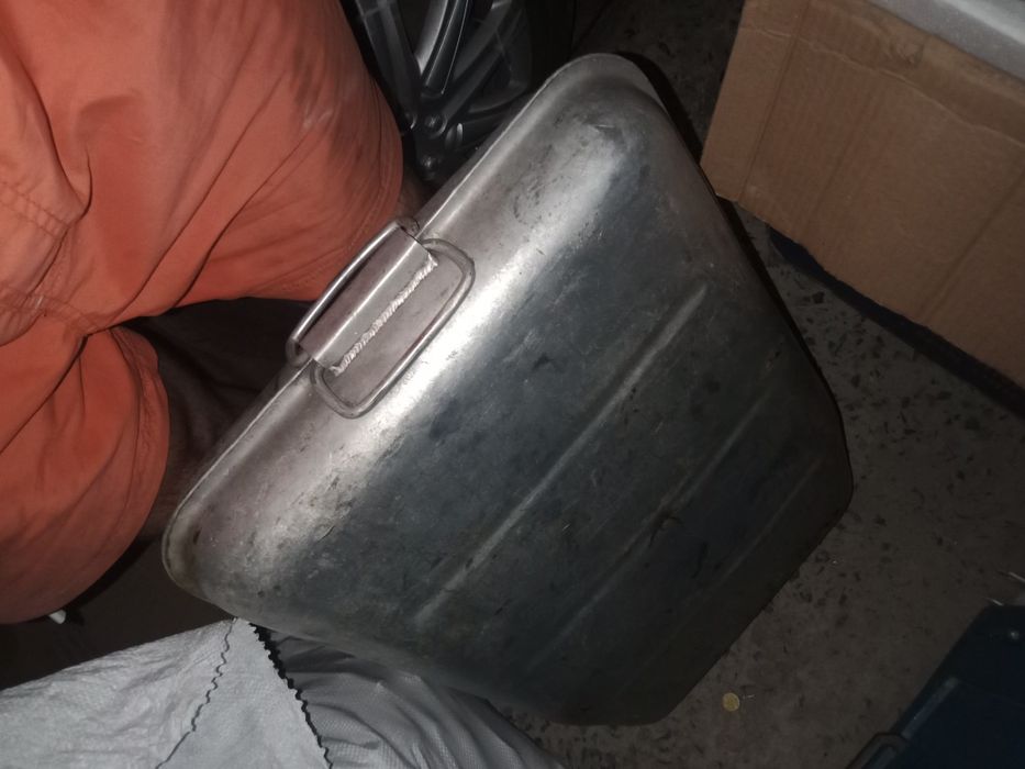 Канистра горизонтальная алюминий