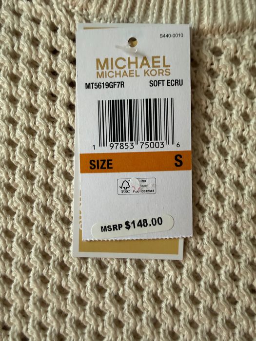 Светр джемпер Michael Kors S оригінал