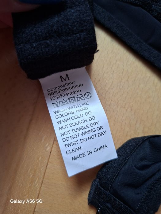 Stanik biustonosz czarny miękki rozmiar M miseczka B