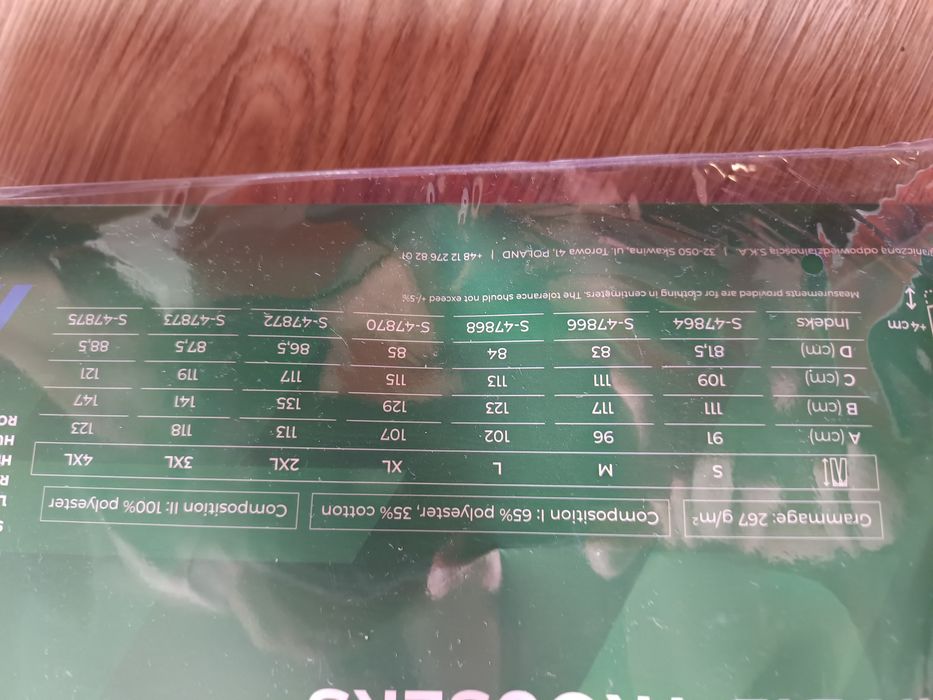 Komplet odzieży roboczej spodnie+bluza+buty