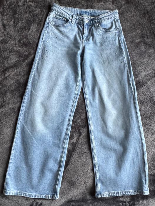 Jeansy dziewczęce H&M rozm. 158cm