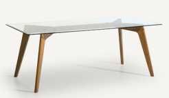 Mesa de Jantar Vidro 200x90