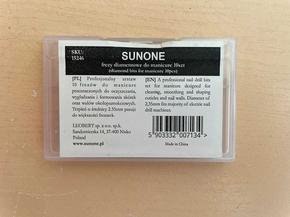 Frezarka do paznokci + 14 frezów