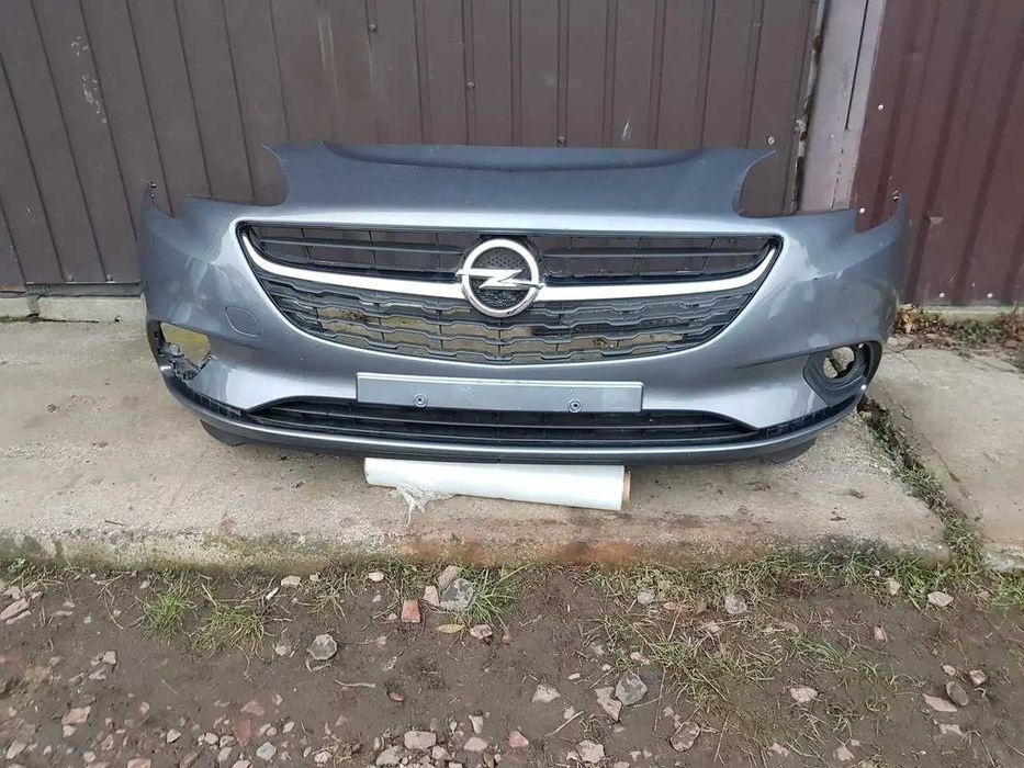Бампер Опель Корса е Е Opel Corsa E  Korsa e решотка губа решітка знак