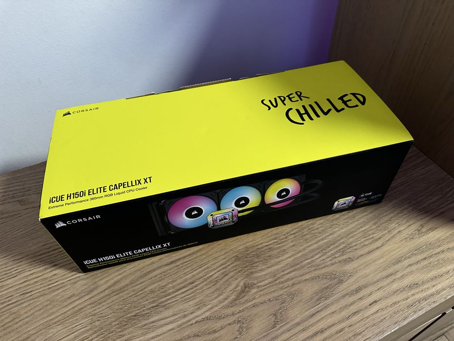 Water Cooler Corsair iCUE H150i ELITE CAPELLIX XT 360mm