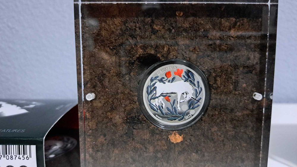 Moedas 2 INCM 1xUnicórnio (Prata Proof) 1xUlisses (Prata Proof)