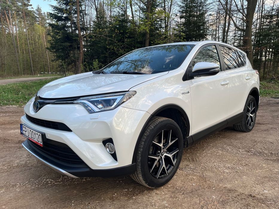 Toyota RAV4 Hybryda+LPG Kamera Radar  Biała Perła