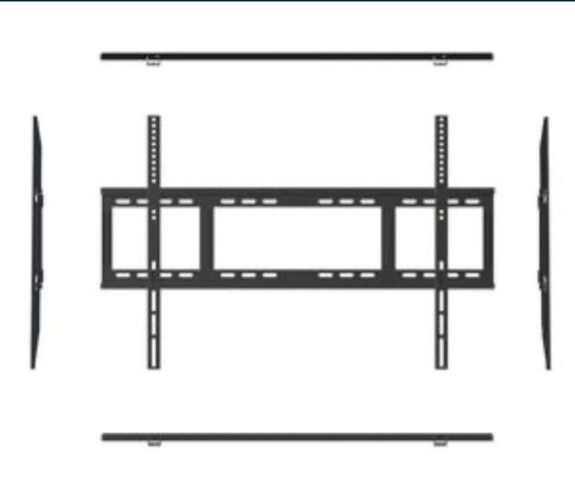 55" -86" Uchwyt do telewizora wieszak na telewizor czarny 55cali do 86