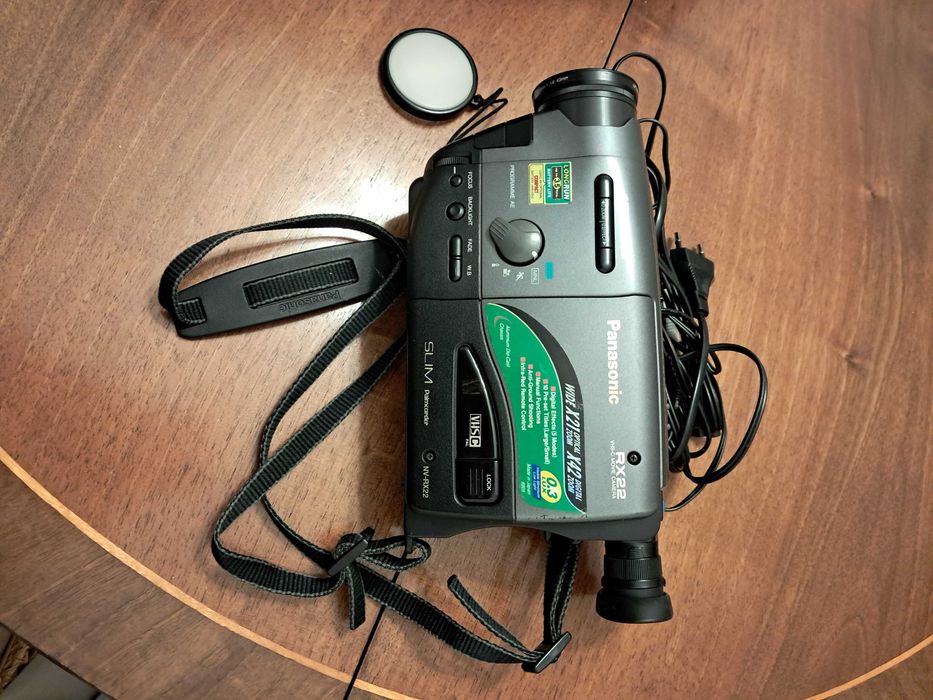 Maquina filmar antiga com pouco uso