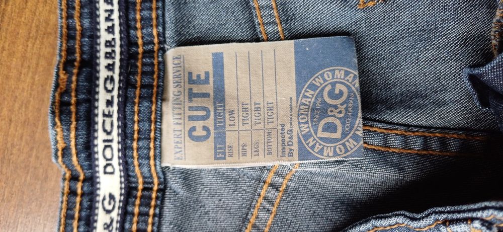 Dolce & Gabbana jeansy damskie r. 29