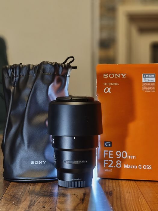 Lente Sony FE 90mm f/2.8 Macro G OSS